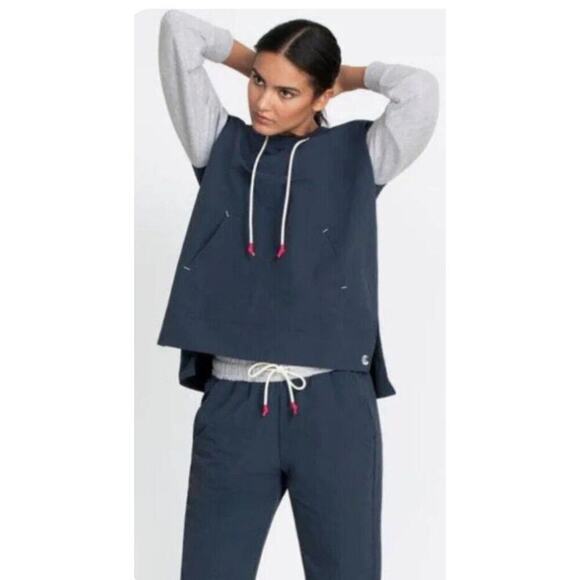 Johnny Was Calme Mix Nylon Hooded Pullover Size X-Large - Picture 2 of 4